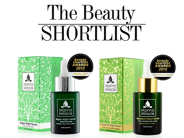The Beauty Shortlist - vi vant i 2 kategorier