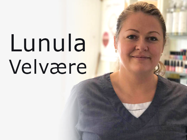 Lunula Velvære anbefaler våre hudpleieprodukter