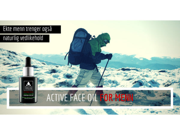 Ansiktsolje for menn