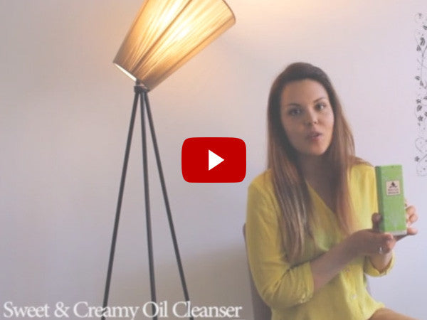 Ny ansiktsrens - Sweet and Creamy Oil Cleanser