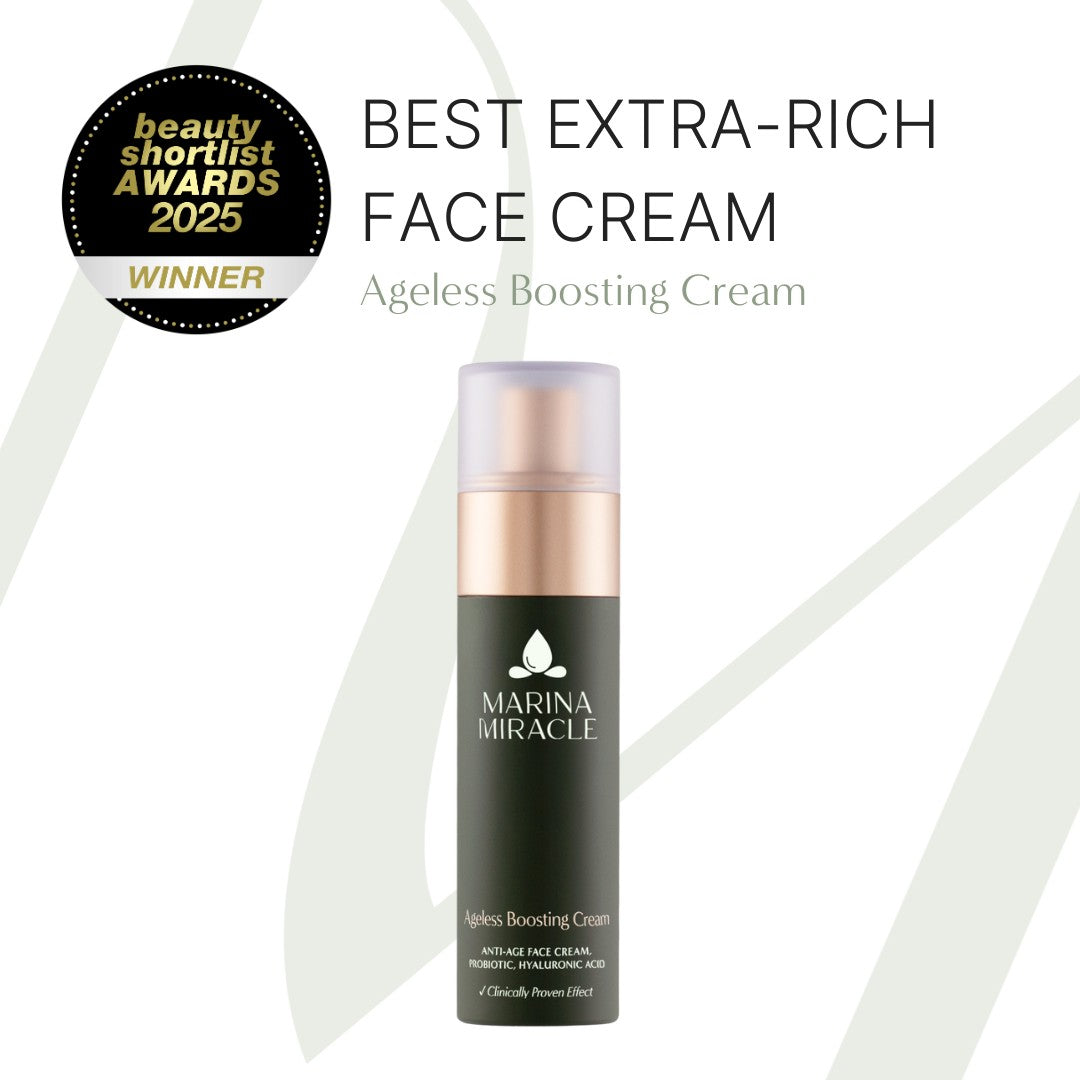 Organic Face Cream - Ageless Boosting Cream for mature or dry skin