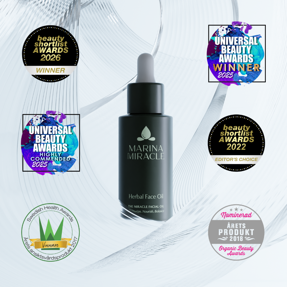 Herbal Face Oil har vunnet masse priser og kåret som beste ansiktsolje