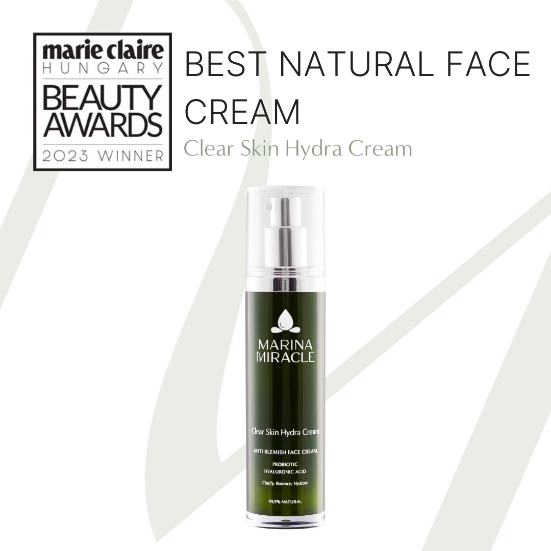 Clear Skin Hydra Cream is an organic, light face cream for acne