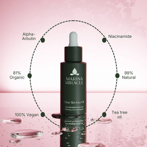 Anti blemish face oil