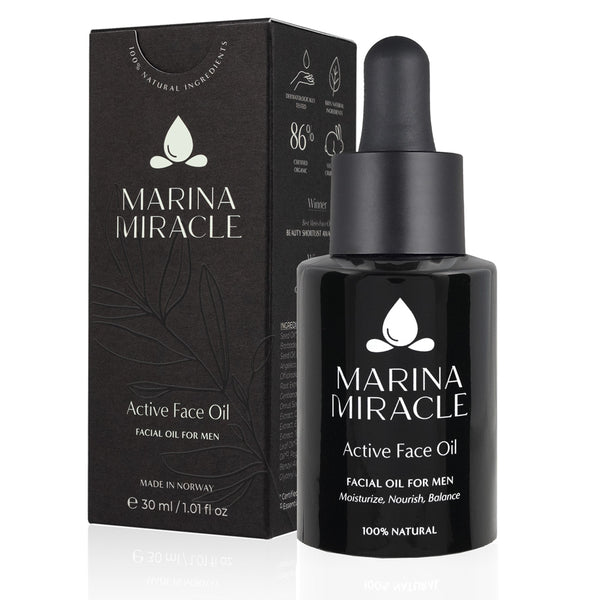 Active Face Oil - For men - 30 ml